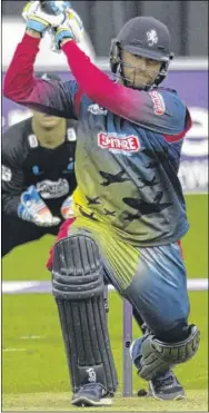  ?? Picture: Chris Davey FM4405353 ?? Alex Blake scored 37 from 31 balls in the run chase against Essex on Friday night