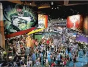  ?? Allen J. Schaben Los Angeles Times ?? CONVENTION­S and shows generated $20 billion in direct spending in 2020, down from $100 billion in 2019. Above is Comic-Con in San Diego in 2017.