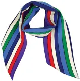  ??  ?? Scarf, £65, rixo.co.uk