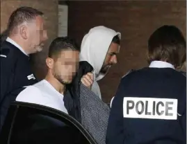  ?? (Photo AFP) ?? Karim Benzema, hier, après son audition.