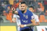  ?? ISL ?? Mumbai’s Rafael Bastos scored off the spot in win over Pune.