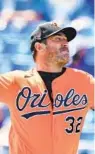  ?? JULIO AGUILAR/AP ?? The Orioles’ announced that Matt Harvey will be a part of the team’s 40-man roster to begin the season.