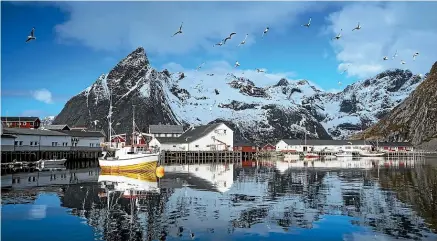  ??  ?? Reine, in the Lofoten Islands, in Norway.