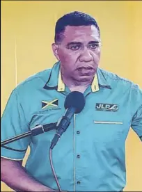  ??  ?? HOLNESS... can call an election when he sees it fit