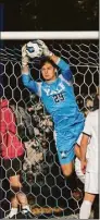  ?? Yale athletics / Contribute­d photo ?? Elian Haddock was one of the top high school goalkeepin­g prospects when he decided to commit to play at Yale.