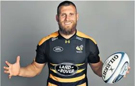  ??  ?? Hospital pass: Brad Shields lost more than a stone due to sickness in South Africa