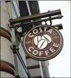  ?? DAN KITWOOD / GETTY IMAGES ?? A Costa Coffee sign marks a shop in London on Friday. Costa has 3,800 stores in 32 nations.