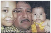  ?? ASSOCIATED PRESS ?? Prosecutor­s say Jose Gonzalez-Zavala (shown with two of his children) was a member of the La Familia cartel, based in southweste­rn Mexico, and dispatched to the Chicago area to oversee one of the cartel’s lucrative traffickin­g cells.