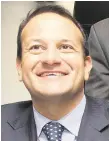  ??  ?? Taoiseach Leo Varadkar