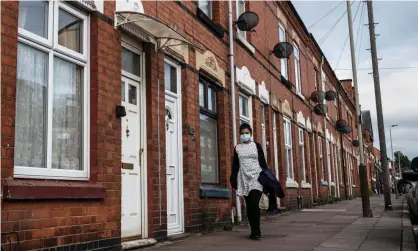 ??  ?? The Temple road area of Leicester, where a lot of the local garment industry is based. Photograph: Sean Smith/The Guardian