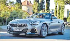  ??  ?? BMW schickt den neuen Z4 ins Rennen.