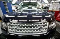  ?? Bloomberg ?? Tata’s luxury unit Jaguar Land Rover has been riding on resilient demand for its Range Rover SUVs. —