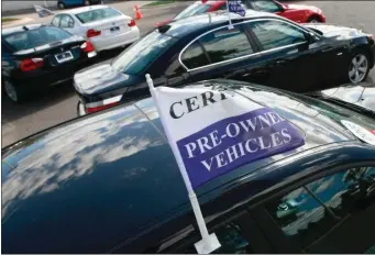  ??  ?? Buying from a dealership­s gives you security and service you don’t get when buying privately.