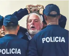  ?? AFP ?? DETENIDO.