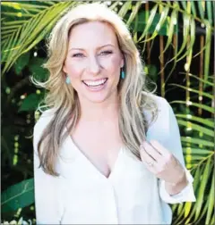  ?? FACEBOOK ?? Australian Justine Damond was fatally shot by police in Minnesota after reportedly calling in about an assault behind her home.