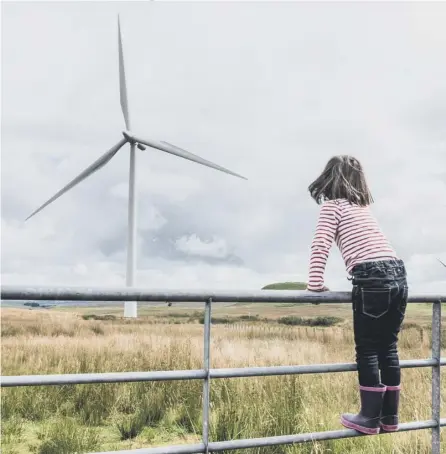  ?? PICTURE: JOHN DEVLIN ?? 0 The Scottish Government seems not to care about the impact of wind turbines on the landscape