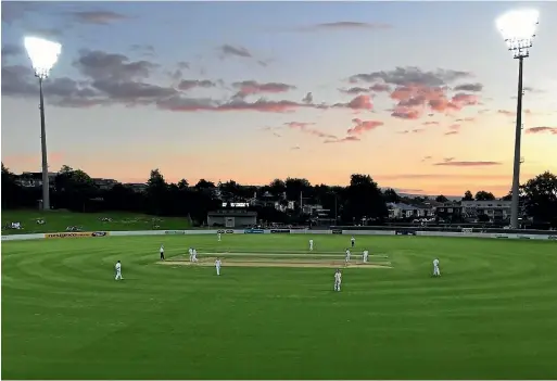  ?? HAMISH FORSMAN/STUFF ?? Stadium lights at Hamilton’s Seddon Park may need replacing after significan­t structural issues were found.