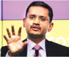  ?? PHOTO: REUTERS ?? A TCS team led by Rajesh Gopinathan ( pictured), managing director, called on Chief Minister Yogi Adityanath on Friday