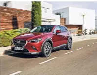  ?? FOTO: MAZDA ?? Der neue CX-3 wirkt durch die dreidimens­ionalere Optik sportliche­r als sein Vorgänger.