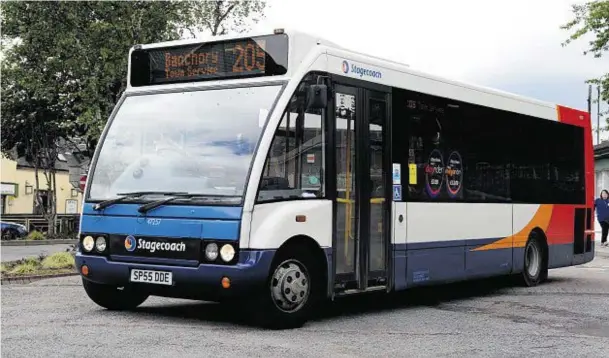  ?? Photograph: Colin Rennie ?? SURPRISE: The popular Banchory community bus is to be replaced with a Dial-a-Bus service.