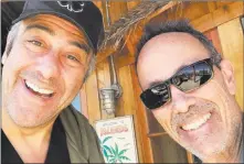  ?? Brad Garrett ?? Paul Ames, right, brother of comedian Brad Garrett, left, died May 7 from pancreatic cancer, less than a week short of his 64th birthday.