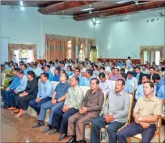  ?? MOEYS ?? More than 150 participan­ts attended the three-day workshop in Kratie province from January 24-26.