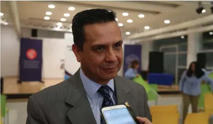  ?? JORGE SÁNCHEZ ?? Ricardo Rivera Barquín, presidente de la Coparmex en Hidalgo.