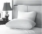 ?? INTERCONTI­NENTAL HOTELS GROUP ?? Many hotels, including the Crowne Plaza, offer guests a choice of pillows.