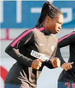  ?? THE ASSOCIATED PRESS FILE PHOTO ?? MICHEL EULER
Early Wednesday, French police arrested 26-year-old Aminata Diallo, pictured, in connection with an attack on her soccer teammate Kheira Hamraoui.