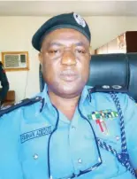  ??  ?? Commission­er of Police, Fimihan Adeoye