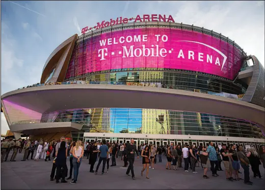  ?? STEVE MARCUS FILE (2016) ?? The NCAA Tournament arrives Thursday at T-mobile Arena for three games through Saturday to determine the winner of the West Region and a Final Four participan­t.