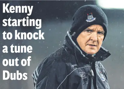  ??  ?? Mattie Kenny has enjoyed an impressive start to his reign as Dublin’s senior hurling manager