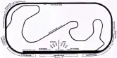  ?? ?? Ontario Motor Speedway: 2.5 mile oval, a 1/4-mile drag strip and a road course