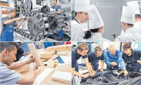  ?? SYMBOLFOTO: DPA ?? Azubis – egal, ob aus Handwerk, Industrie, Dienstleis­tung oder Handel – können die Azubicard der IHK erhalten.