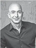  ?? AMAZON ?? Jeff Bezos’ net worth nearly doubled from a year ago to $160 billion.
