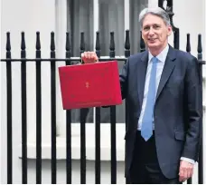  ??  ?? Chancellor All eyes will be on Philip Hammond ahead of his budget next week