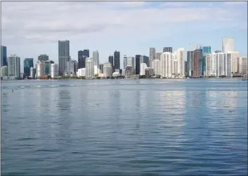  ?? The skyline of downtown Miami. Lynne Sladky / Associated Press ??