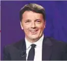  ?? Matteo Renzi, 42, segretario del Partito democratic­o. L’ex presidente del Consiglio a proposito dei migranti ha detto: «Aiutiamoli a casa loro». ??