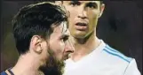  ?? FOTO: MANEL MONTILLA ?? El juego de las comparacio­nes generacion­ales es permanente. En su era, Messi es el referente, sin negar el nivel de CR7.