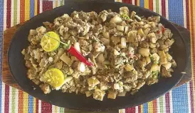  ??  ?? Culinary sizzle:Long hailed as the ‘Culinary Capital of the Philippine­s’, Pampanga boasts of being a great repository of the country’s finest recipes, including the mid-century gastronomi­c hit, the sisig.