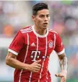  ?? Foto: dpa ?? Auf James Rodriguez freuen sich die FC Bayern Fans in der neuen Fußball Sai son besonders.