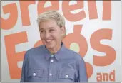  ?? TIBRINA HOBSON — GETTY IMAGES ?? Ellen DeGeneres attends the premiere of Netflix's “Green Eggs And Ham” in 2019 in Los Angeles.