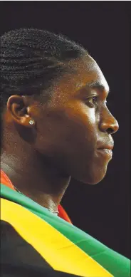  ?? Photo: Nampa/AFP ?? Fighting on… South African double Olympic 800m champion Caster Semenya is taking her fight with World Athletics to the European Court of Human Rights.