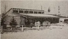  ?? Archivfoto: Ortlieb ?? Vor 40 Jahren wurde das Sportheim in Klosterlec­hfeld gebaut.