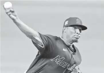  ?? FOTO: EFE ?? > El pitcher dominicano Sixto Sánchez en gran forma en el Spring Training.