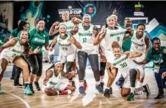  ??  ?? D’Tigress players pose for a phograph during the 2018 FIBA Women’s Basketball World Cup at Santa Cruz de Tenerife-Wuico Cabrera Arena, Spain on 23, September, 2018