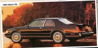  ??  ?? 1984 Mark VII.