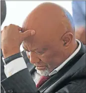  ?? Picture: STEPHANIE LLOYD ?? CENTRAL FIGURE: Deputy Finance Minister Mcebisi Jonas in East London