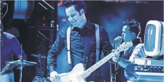  ?? DAVID JAMES SWANSON ?? Jack White performs at Coachella.