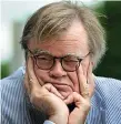  ??  ?? Accusation­s: Garrison Keillor